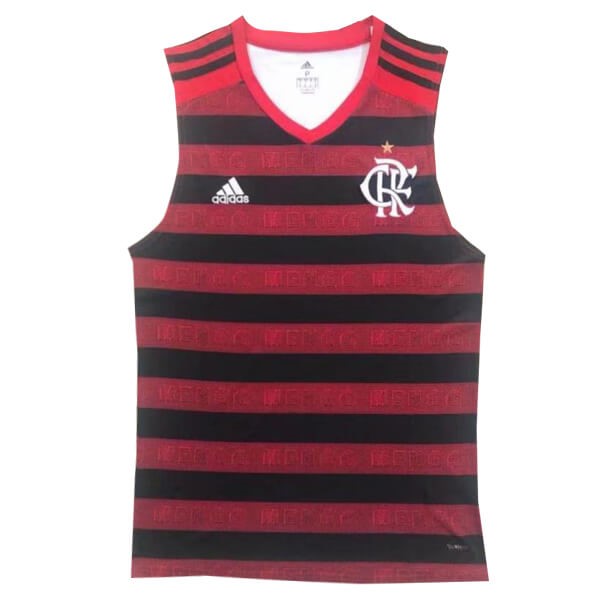 Camisetas Flamengo Primera equipo Sin Mangas 2019-20 Rojo